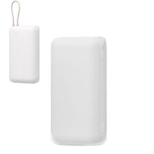Étui en silicone antichoc pour batterie externe Xiaomi PB2033MI 20 000 mAh 33 W – Protection contre la poussière, les rayures et les chutes,