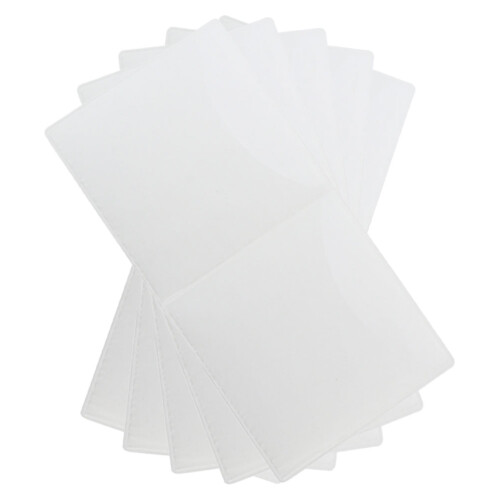 25Pcs Reusable PVC Windshield Sticker Applicators for Car Permits 2