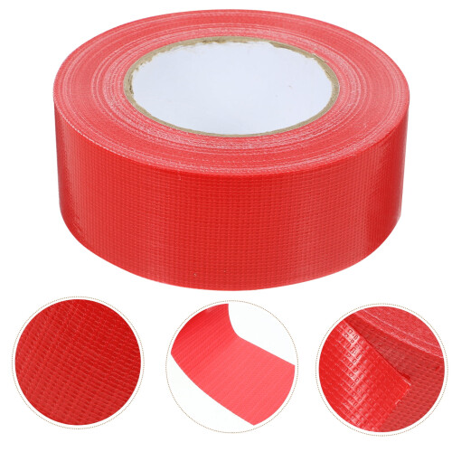 ETEREAUTY Ταινία Τοποθέτησης Ύφασμα Κόκκινο για DIY Projects1Roll