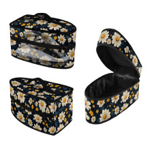 Portable Steam Iron Bag Daisy Pattern with Zipper Handle Lightweight Travel Bag, Bag Only