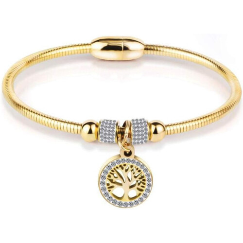 Rostfritt stål Tree of Life Charm Armband
