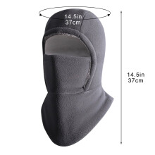 Masque de ski coupe-vent en laine - masque chaud, adapté au ski, au cyclisme et à la course à pied par temps extrêmement froid, pour garder le