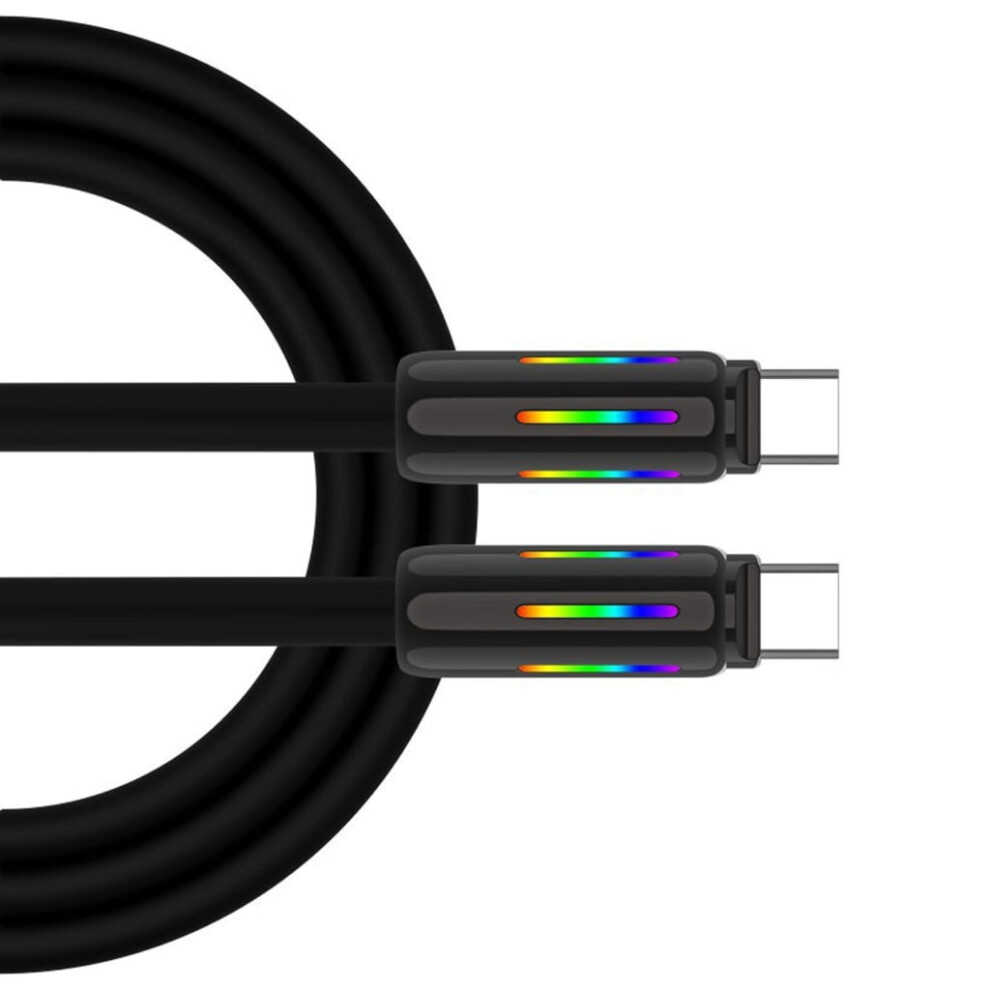 Silicone Usb C To Usb C Cable 100W 240W Fast Charging & Data Transfer 480Mbps For Smartphones Tablets Laptops 9405492290020