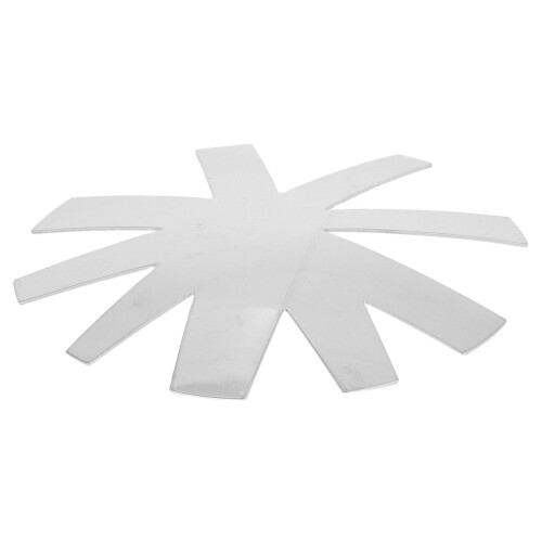 5Pièces Trimmers Ongles Acier Inoxydable Argenté Durable 2