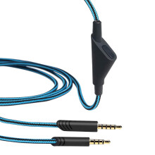 Câble audio haute performance pour casques de jeu Astro, câble de remplacement facile à utiliser avec molette de volume et bouton de sourdine