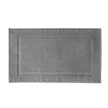 Tapis de bain de luxe, design réversible, épaisseur renforcée pour un confort optimal, en coton turc résistant, lavable en machine