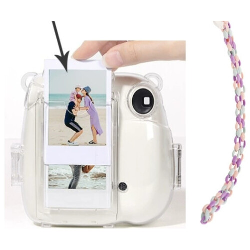 Εύκολη στην εγκατάσταση θήκη κάμερας για Fujifilm Instax Mini7Plus, ακριβές άνοιγμα