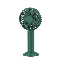 Kompakt personlig ventilator, justerbare hastigheder med genopladeligt batteri, håndholdt ventilator, alsidigt design, letvægts