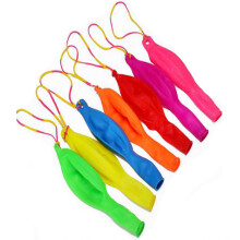 Ballons de frappe ultra-résistants, cadeaux de fête pour enfants, ballons de frappe néon avec poignées élastiques, en latex, balles