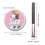 3Pcs Concealer Brush and Brush Cleaning Mat Black Makeup Tool Set 2