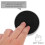 3Pcs Concealer Brush and Brush Cleaning Mat Black Makeup Tool Set 6