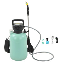Water Pump Sprayers Battery Powered Garden Sprayer, Electric Sprayer With Adjustable Shoulder Strap Retractable Wand, Fine Mist Powerful Spraying For