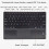 Draadloos Bluetooth Spaans toetsenbord 10 inch 3
