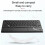 Draadloos Bluetooth Spaans toetsenbord 10 inch 7
