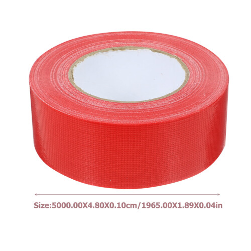 ETEREAUTY Ταινία Τοποθέτησης Ύφασμα Κόκκινο για DIY Projects1Roll 2