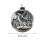 Flache Acryl-Tierdekoration 8 cm 5