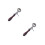 2Pcs Stainless Steel Ice Cream Scoop Wood Handle Kitchen Tool 5