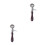 2Pcs Stainless Steel Ice Cream Scoop Wood Handle Kitchen Tool 6