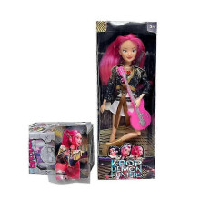 (1pc Mira) K-POP Demon Hunters Baribie Dolls 3-Pack - Kpop Girl Group Idol Action Figure Collectible Vinyl Figurine Toy for Kids Fans Christmas Gift