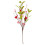 Artificial Berry Floral Pick Heart-Shaped Red Pink 1pc 3
