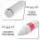 6Pcs Durable White Wax Marker Pens for Precise Tire Marking 8