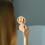Mirror Compact For Women Khaki Hand Mirror 1Set 3