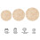 300Pcs Round Paper Coffee Filters Unbleached Natural Beige for Coffee Machines 4