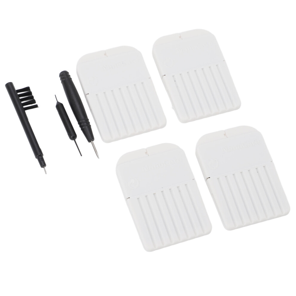 Impact-Resistant Wax Guard Filter Set for Sound Aid Hearing Aids, Plastic