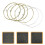 24Pièces Cordes Guitare Universelles Métal Acier Durable 2