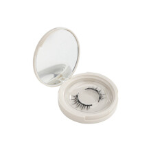 (1 Pair, Brushed Slate) Magnetic Eyelashes Cat Eye Lashes False Eyelashes Magnetic Lashes Natural Look with Applicator Reusable No Glue