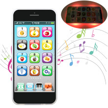 Smarttelefonlæringsleke for barn med berøringsskjerm og stemmeopptak, med musikalske melodier og dyrelyder - STEM-inspirert pedagogisk