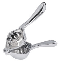 Handheld Lemon Squeezer Aluminum Alloy Citrus Juicer Manual Stainless Steel Style Easy To Use Ergonomic Non Slip Grip Dishwasher Not Safe Juice Press