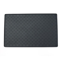 Pet Placemat For Dogs Cats With Raised Paw Pattern, Waterproof Non Slip Dog Feeding Mat BPA Free Silicone Easy To Clean Prevent Spills Long Lasting