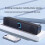 Long computer speakers.Multimedia Speaker 9D Surround Sound Bluetooth/Wired... 4