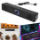 Long computer speakers.Multimedia Speaker 9D Surround Sound Bluetooth/Wired... 8