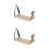 2Pièces Support Bras Massage Beige En PU, Portable Et Multifuntionnel 7