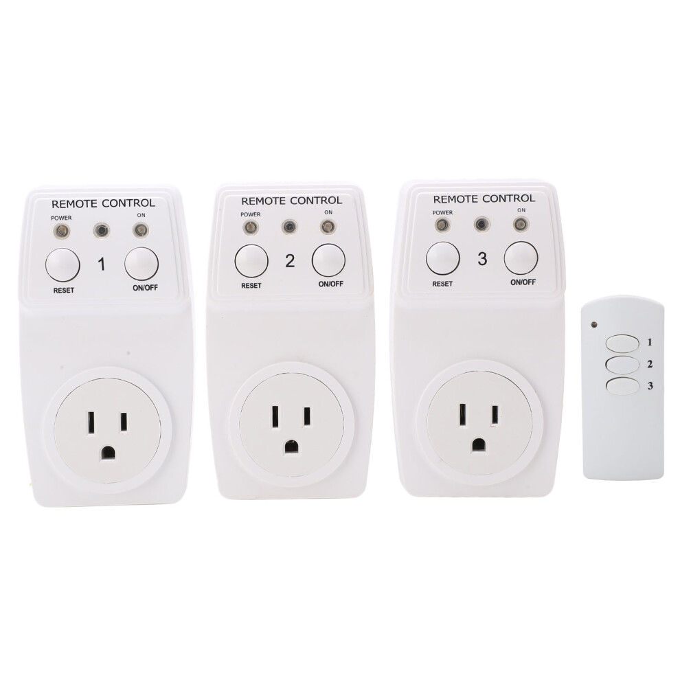 Smart Motion Sensor Plug With Rf Remote Control High Voltage Compatibility Flame Retardant Plastic Body Child Safety Lock Signal Penetration Through 9180479395805