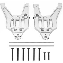 Ersatzteile Aluminiumlegierung 6061T6 Vordere untere Querlenker für 2WD RC-Cars, verbesserte Leistung, Kugelkopf-Set mit Schrauben und Stiften,