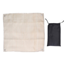 Fire Resistant Fabric Heat Shield Outdoor Stove Mat Fiberglass Fireproof Blanket Flame Retardant Cloth Emergency Survival Fire Blanket Barbecue