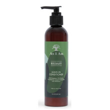 As I Am Rosemary Leave-In Conditioner 8 Fl Oz (237 ml) - with Biotin & Saw Palmetto