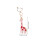 4Sets Kids Clip-on Earrings Assorted Colors Cute Design Lightweight 10