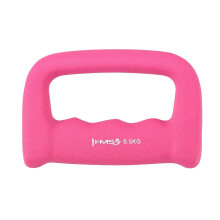 Pinke Neopren-Dip-Hantel 0,5 kg