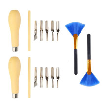 Lino Cutting Engraving Tool with Wood Handle