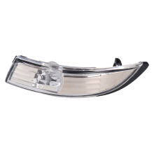 Lente indicadora de espelho retrovisor à prova d'água, transparente, para luz de ré, com iluminação de sinalização LED. Qualidade de