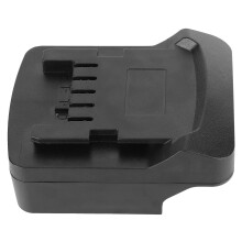 Adaptateur convertisseur de batterie pour équipements électriques, compatible avec les batteries lithium Hitachi 18 V et Metabo 18 V Li-ion.