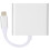 4K 3-in-1 Type-C Docking Station HDMI USB PD Adapter Silver 15