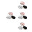 12Pcs Ergonomic Sleep Ear Muffs Soft Eye Mask Windproof Design 8