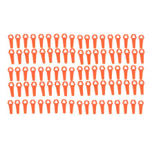 Improved Work Efficiency Glossy Wear Resistant Waterproof Durable Plastic String Trimmer Head Blades Replacement Fit For Stihl Polycut2-2Lawnmower