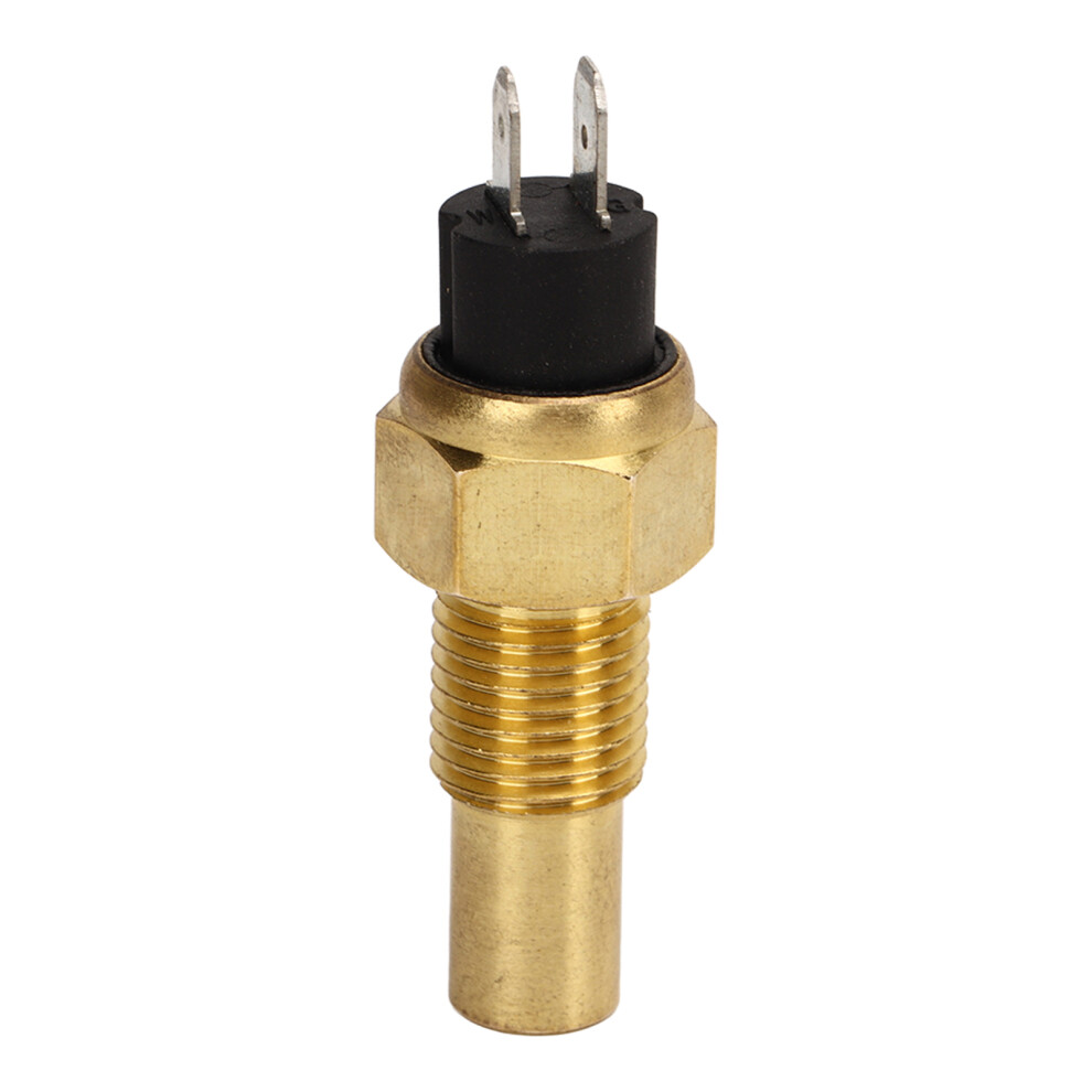 Engine Coolant Temp Sensor Brass And Bimetal Materials Accurate0-120 Range Automatic Overheating Shutdown Simple Operation Easy Mounting Diesel 9028731888101