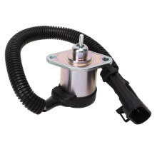 Oliekredsløbsstyringsmagnetventil 12V Langtidsholdbar reservedel til Bobcat-kompatible Kubota-modeller Nem installation 3-tråds stik Pålideligt